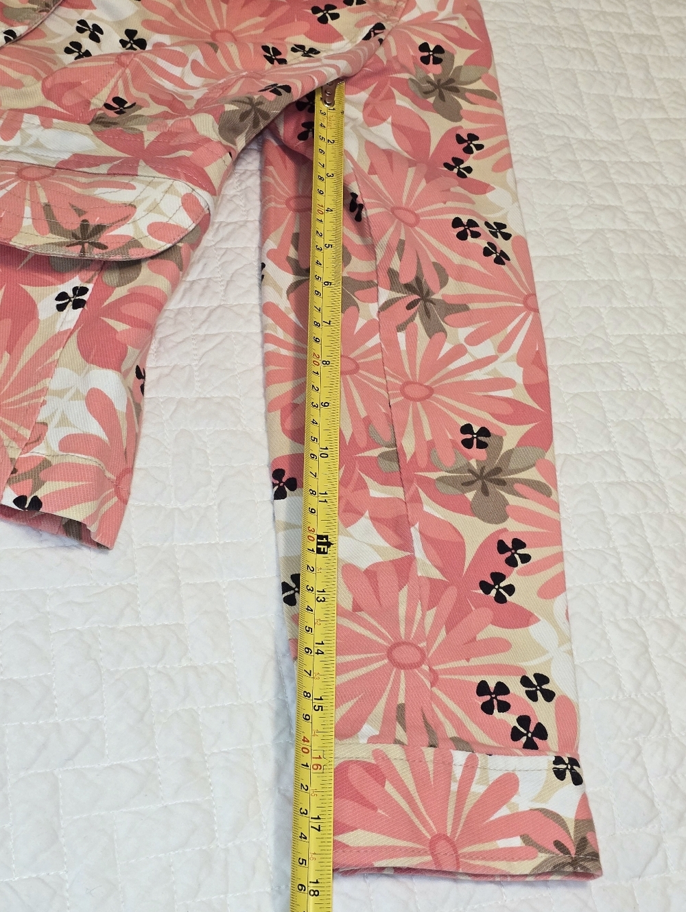 Ann Taylor Loft Floral Blazer Women's Size 6 - Picture 4 of 7